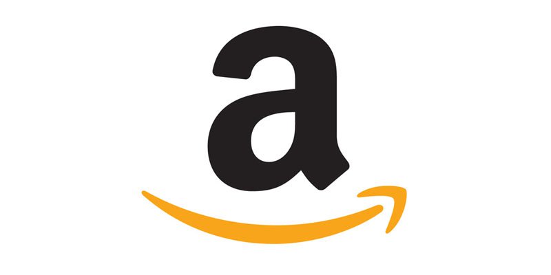 The Amazon logo, a competitor of Walmart