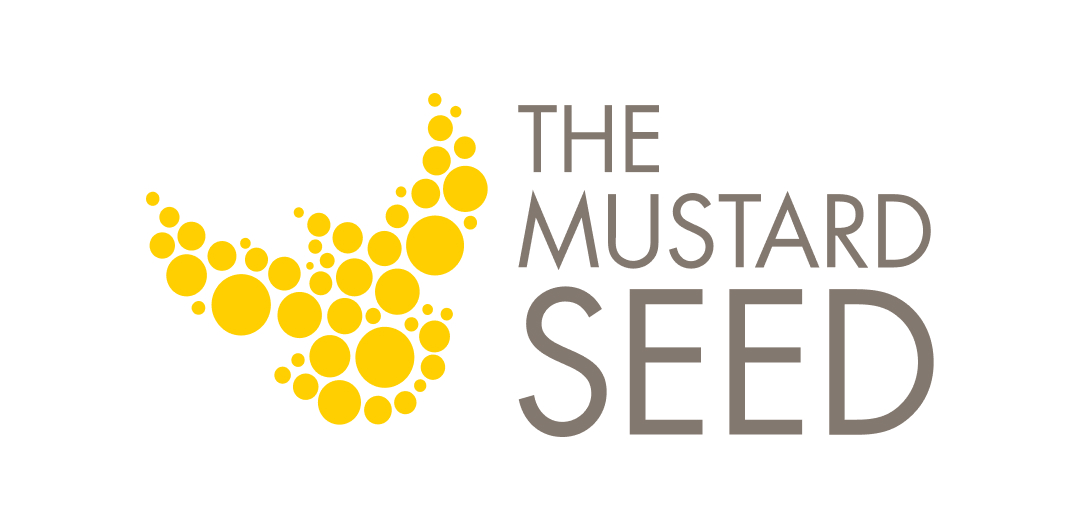 Logo for the Mustard Seed, a charity based in Alberta and BC.